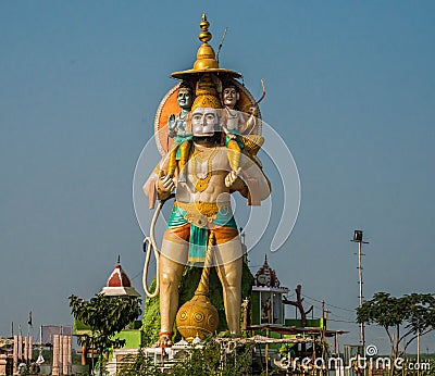 Hanuman in Rajasthan Stock Photo